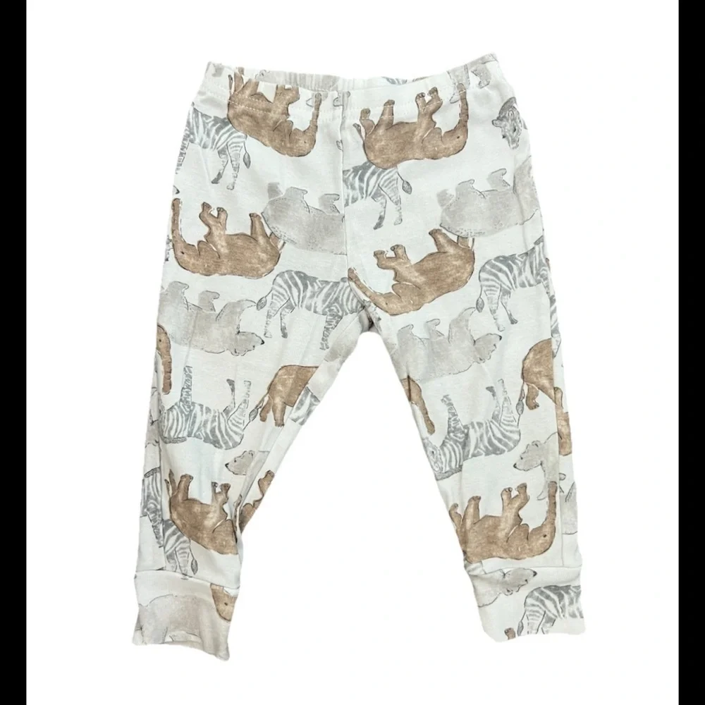 Carter's Boys Animals Pattern PJ Pants 12M (0565)